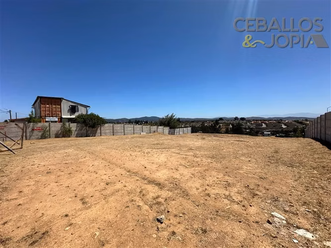 Sitio en venta en Quilpué
