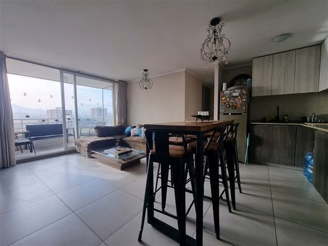 Departamento en venta de 3 dorm. 2baños, est y bod en Ñuñoa - Imagen 4