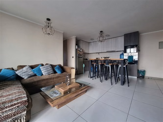 Departamento en venta de 3 dorm. 2baños, est y bod en Ñuñoa