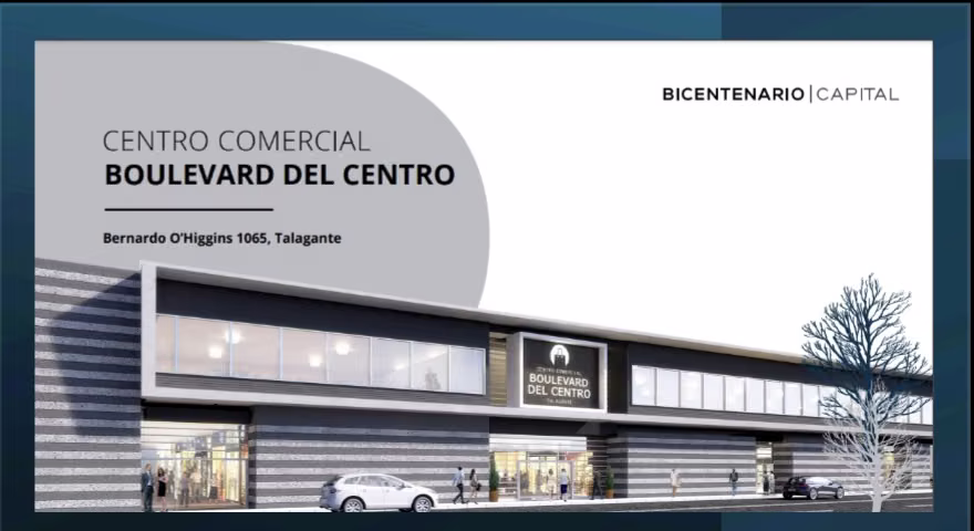 Vendo Oficinas en el Bulevar del Centro de Talagante