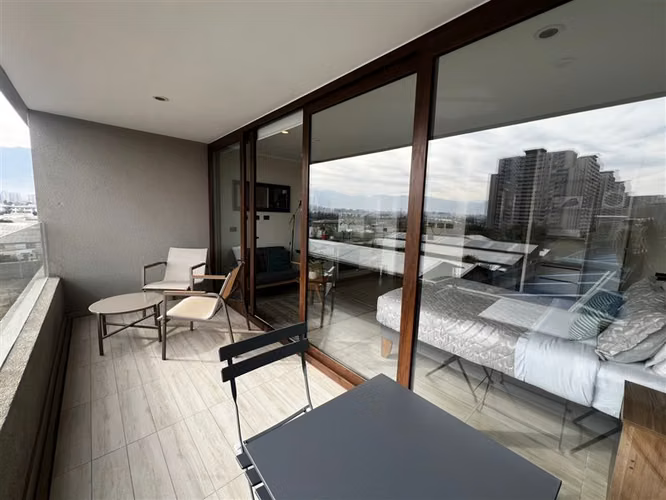 Departamento AMOBLADO en arriendo de 1 ambiente. en Macul