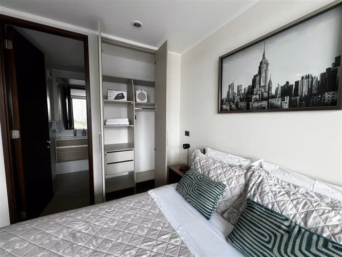 Departamento AMOBLADO en arriendo de 1 ambiente. en Macul