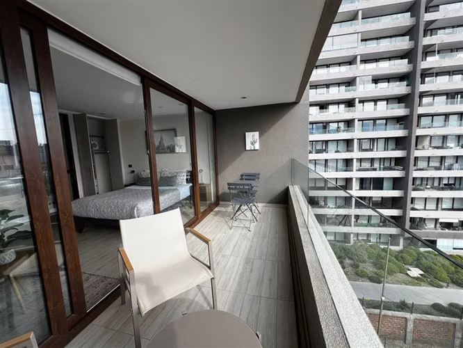 Departamento AMOBLADO en arriendo de 1 ambiente. en Macul