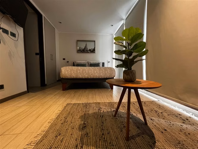Departamento AMOBLADO en arriendo de 1 ambiente. en Macul