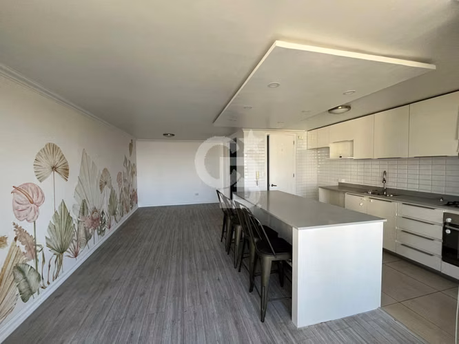 Departamento Plaza ñuñoa, vista despejada