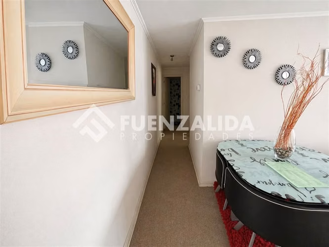 Departamento Acogedor Full Amoblado 2D+1B Conserjería 24hrs