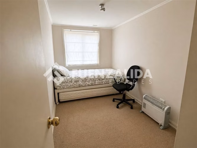 Departamento Acogedor Full Amoblado 2D+1B Conserjería 24hrs