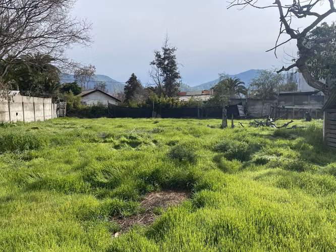 Venta de terreno a pasos de Plaza de Armas de Peñaflor