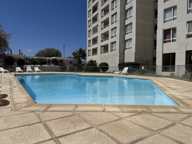 Inversionista , dpto amoblado, 2 dorm, 1 baño, a pasos del Casino Enjoy
