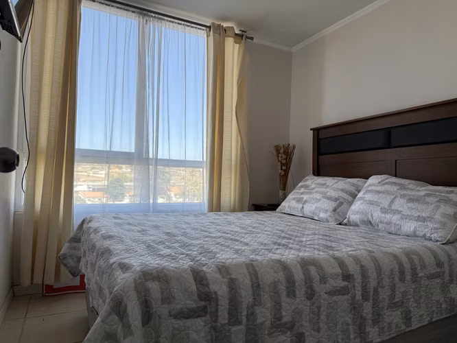 Inversionista , dpto amoblado, 2 dorm, 1 baño, a pasos del Casino Enjoy