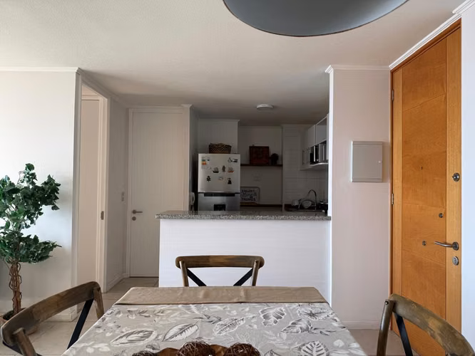 La Herradura, arriendo amoblado, precioso dpto 2 dorm, 2 baños, 1 estac.