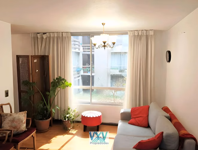 IMPERDIBLE OFERTA , A PASOS DEL METRO , EN EL CORAZON DE ÑUÑOA DPTO 3 D  2B, ESTAC.SANEADO Y AMOBLADO - Imagen 6