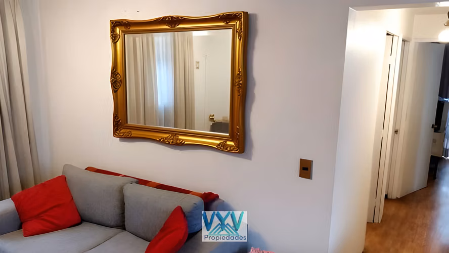 IMPERDIBLE OFERTA , A PASOS DEL METRO , EN EL CORAZON DE ÑUÑOA DPTO 3 D  2B, ESTAC.SANEADO Y AMOBLADO - Imagen 5