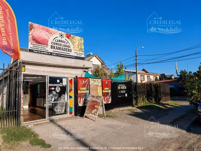 CASA EN VENTA CON LOCAL COMERCIAL EN TALCA REGULARIZADA