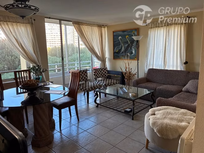 Departamento en venta de 3 dorm. en Concón