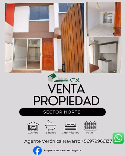 Venta Casa sector Norte Pinares