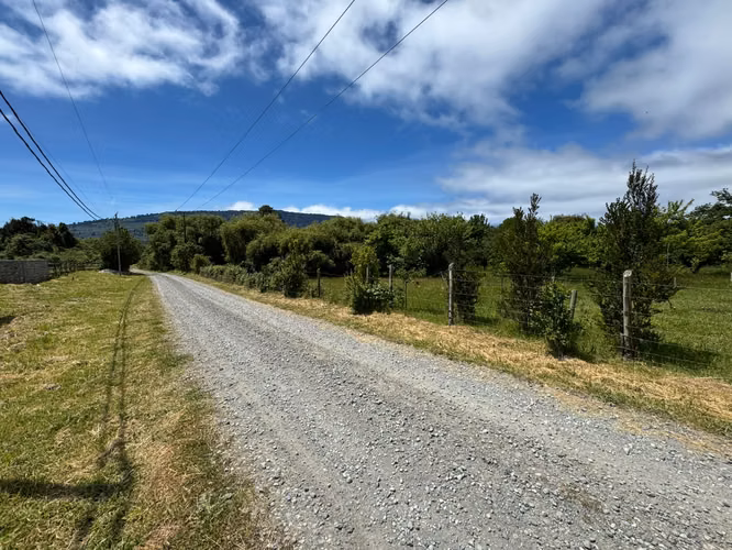 AMR PROPIEDADES VENDE PARCELA EN LAGO RUPANCO, CERCANA A CAMINO Y LAGO