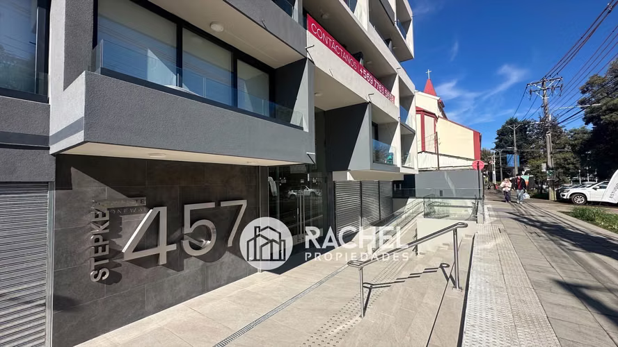 SE ARRIENDA DEPARTAMENTO ESTUDIO NUEVO EDIFICIO STEPKE – SECTOR AVDA ALEMANIA