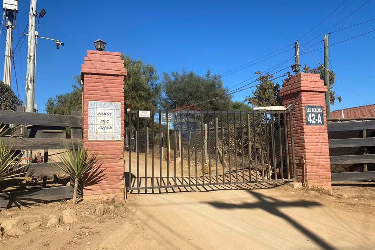 Venta 2 parcelas cond. en san pedro de quillota