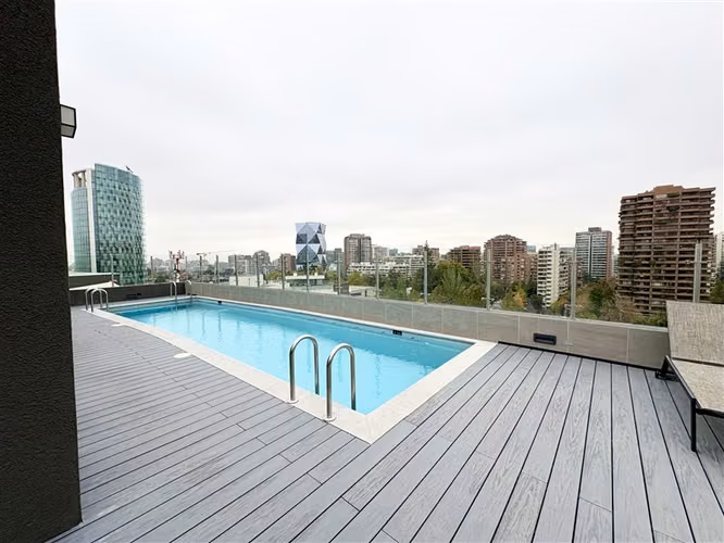 Hermoso Departamento en arriendo de 1 dorm. en Las Condes