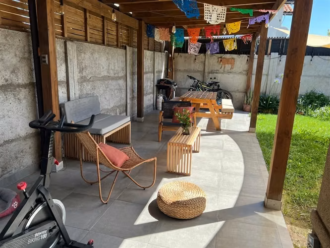 Casa en arriendo de 3 dorm. 3b en Padre Hurtado