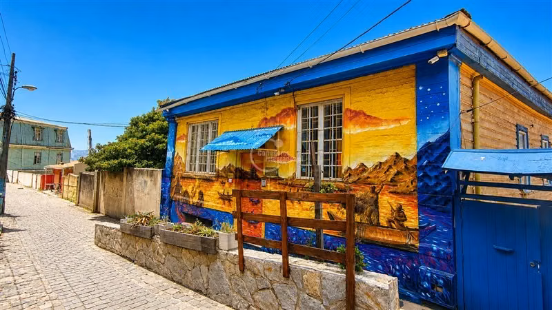 Casa HOSTAL arriendo de 10 dorm. CERRO ARTILLERÍA Valparaíso