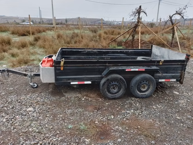 Miniexcavadora + carro se vende