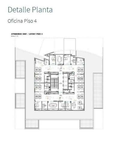 Arriendo OFICINA en Edificio Apoquindo 3001 Barrio El Golf - Imagen 4