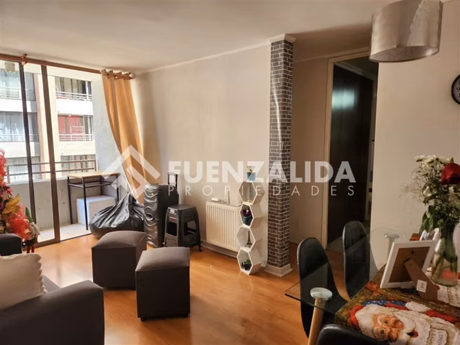 Venta departamento Santiago 2 dormi 2 baños cercano a metros