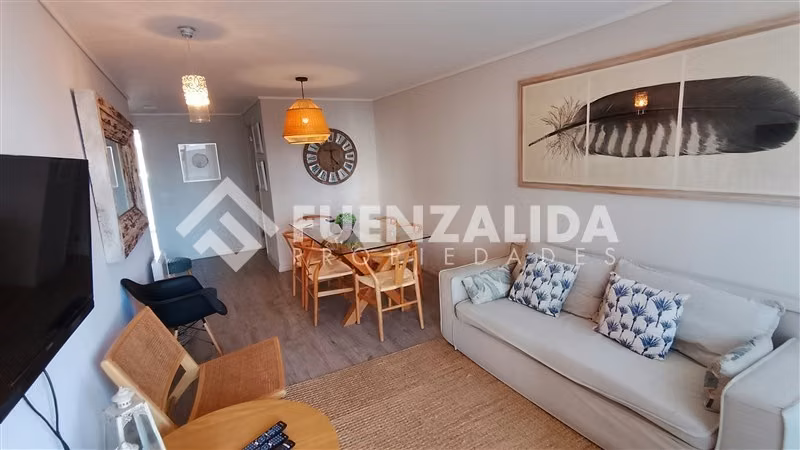 Departamento en venta de 3 dorm. en Concón