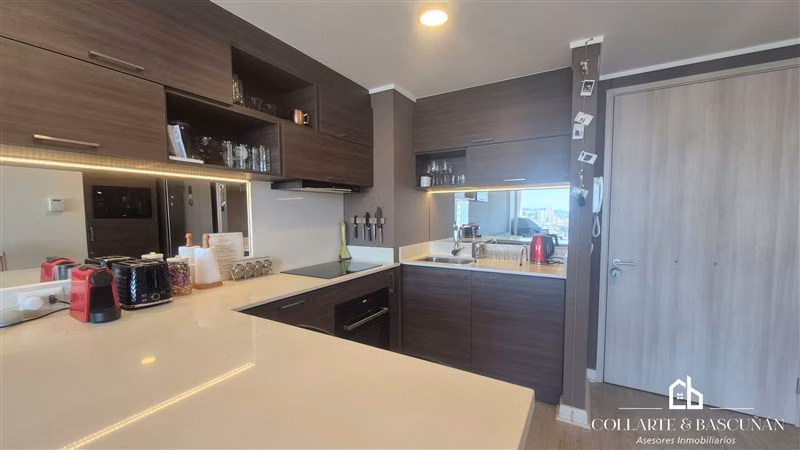 Arriendo depto 1D1B I Amoblado I 40 m2+Terraza I Concón