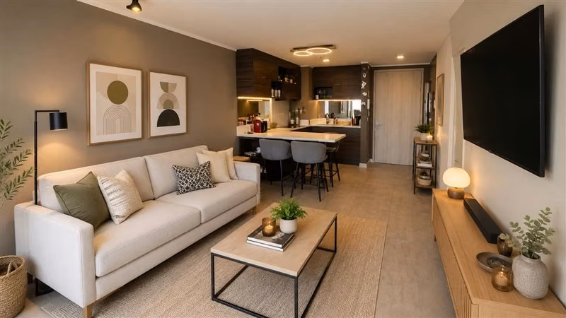 Arriendo depto 1D1B I Amoblado I 40 m2+Terraza I Concón