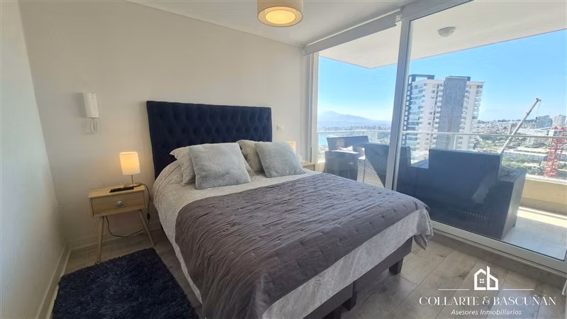 Arriendo depto 1D1B I Amoblado I 40 m2+Terraza I Concón