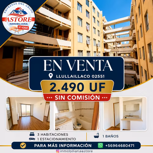 Se vende SIN COMISIÓN