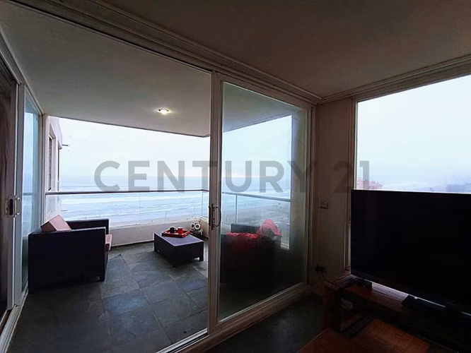 Arriendo departamento amoblado 1° línea, La Serena