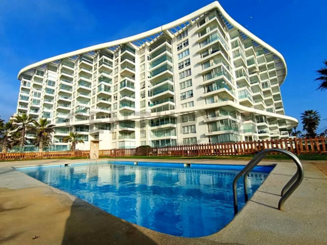 Arriendo departamento amoblado 1° línea, La Serena