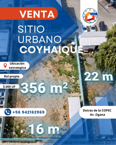 TERRENO COMERCIAL ES ZONA URBANA, A UNA CUADRA DE AV OGANA