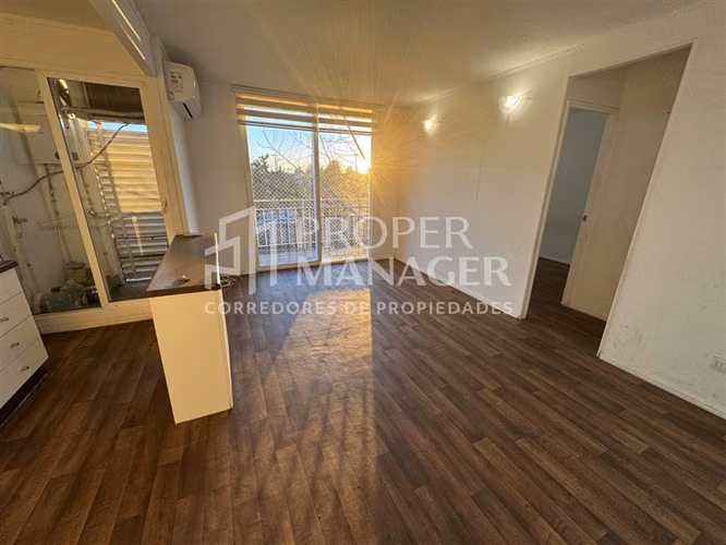 Depto 2D-1B 50m2 - Edificio Los Copihues, Chillán + Estac.