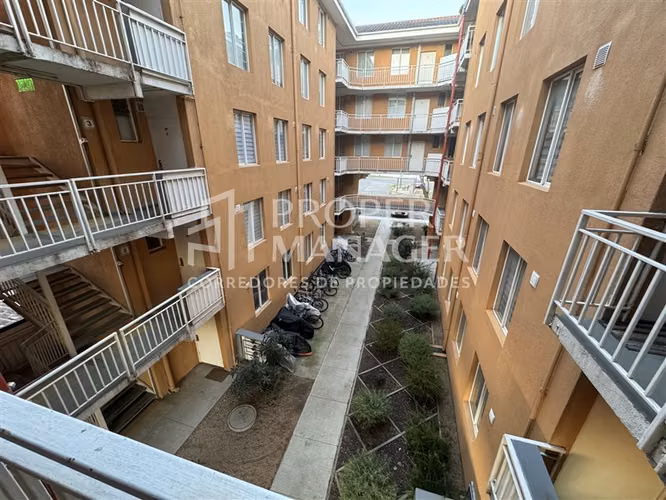 Depto 2D-1B 50m2 - Edificio Los Copihues, Chillán + Estac.