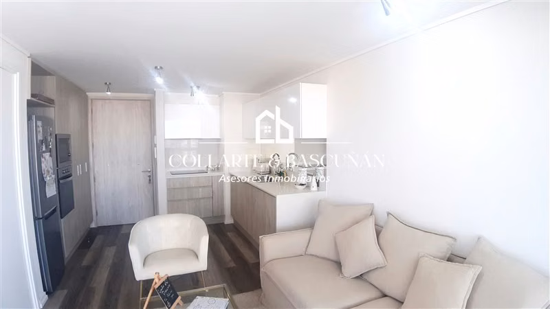 Departamento 1D1B. Costa Montemar I Bodega y estacionamiento