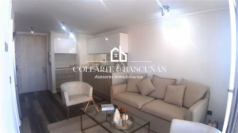 Departamento 1D1B. Costa Montemar I Bodega y estacionamiento