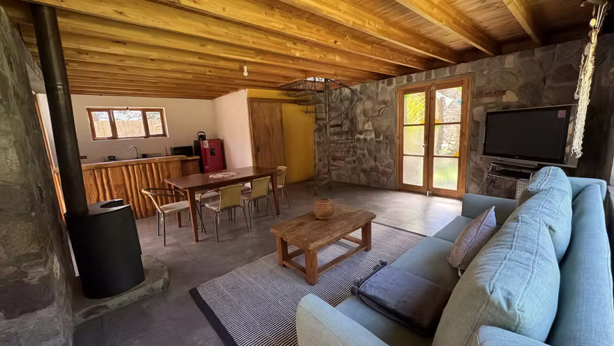 Casa Montaña y Río | Cajón del Maipo | Hasta 6 personas