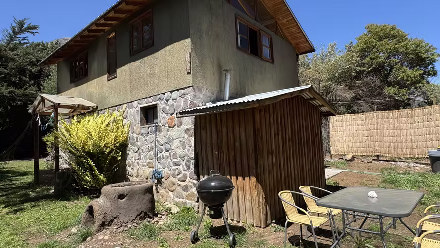 Casa Montaña y Río | Cajón del Maipo | Hasta 6 personas