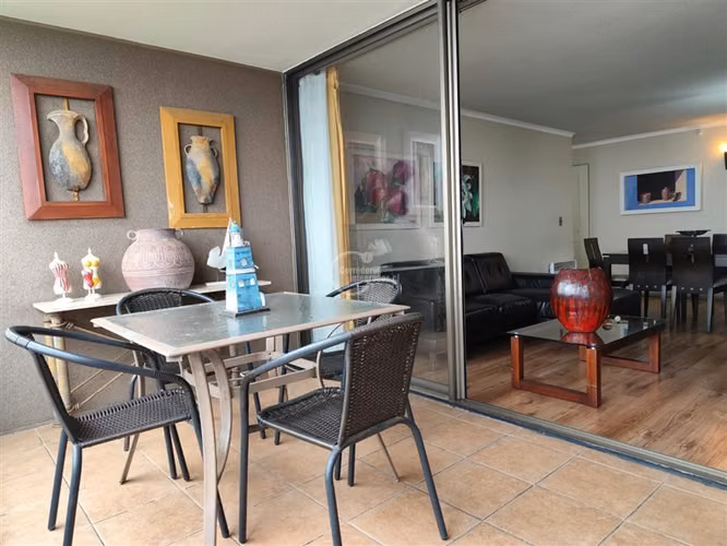 Venta Departamento Viña del Mar, condominio 3 dorm. 2 baños.