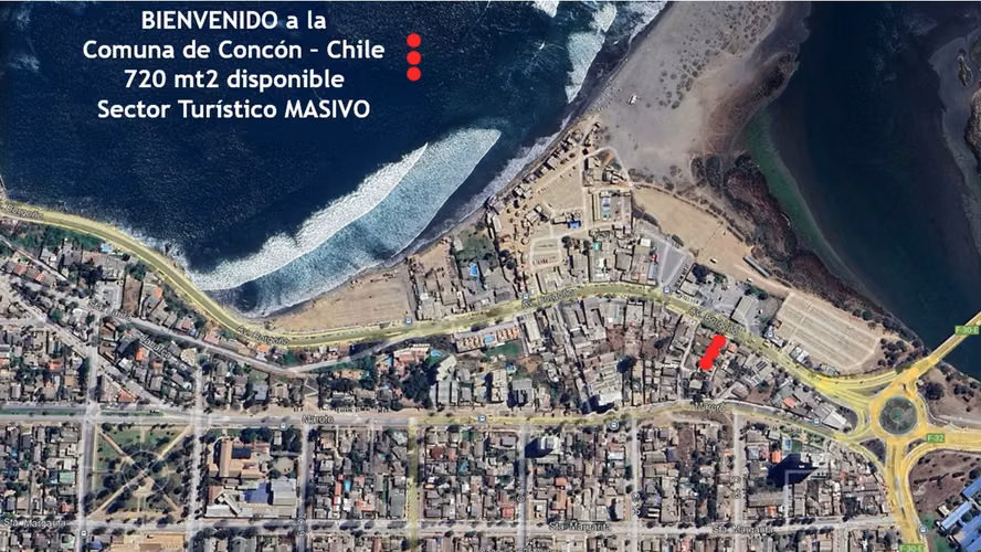 VENTA TERRENO - SITIO 720MTS Concon