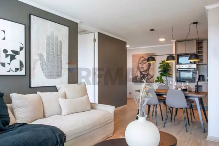 Depto arriendo 1d+1b, metro lo ovalle