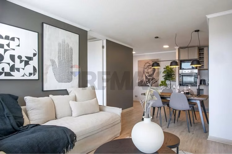 Depto arriendo 1d+1b, metro lo ovalle