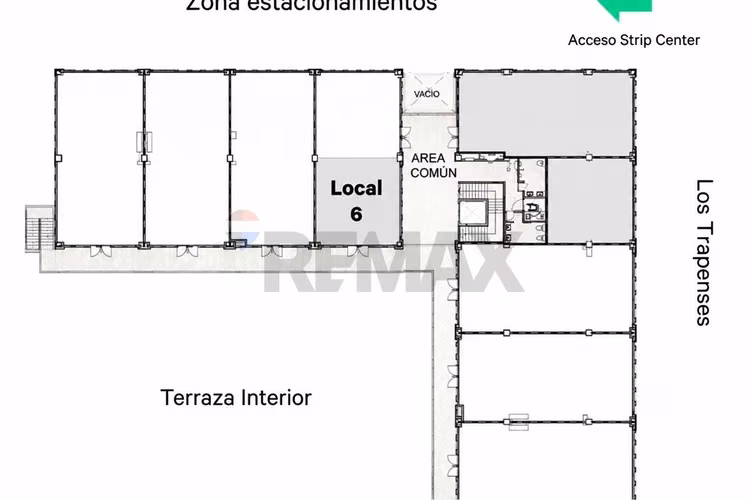 Local los trapenses strip center