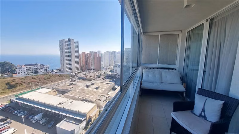 Departamento en venta 2 dorm.2b 1e 1b Viña del Mar Reñaca