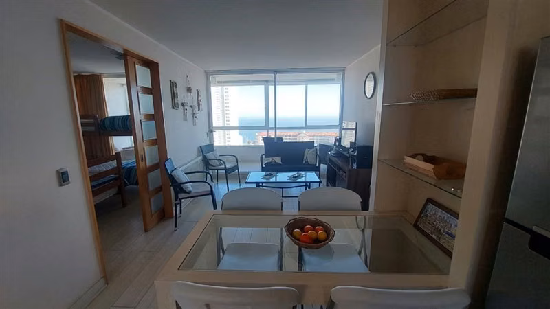Departamento arriendo 2 dorm.2B 1Est Reñaca Viña del Mar